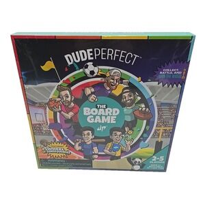 Dude Perfect Board Game, Sports, Action & Competitive Challenge Game Ages 4+ NEW